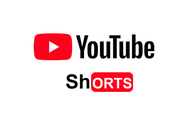 A marca do YouTube Shorts, concorrente do Tiktok.