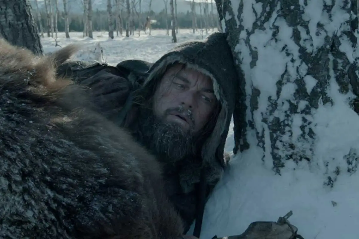 Leonardo Dicaprio em O Regresso de 2015