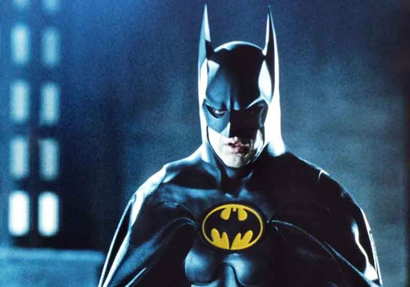 Michael Keaton, que desempenhou o papel em Batman (1989) e Batman Returns (1992)