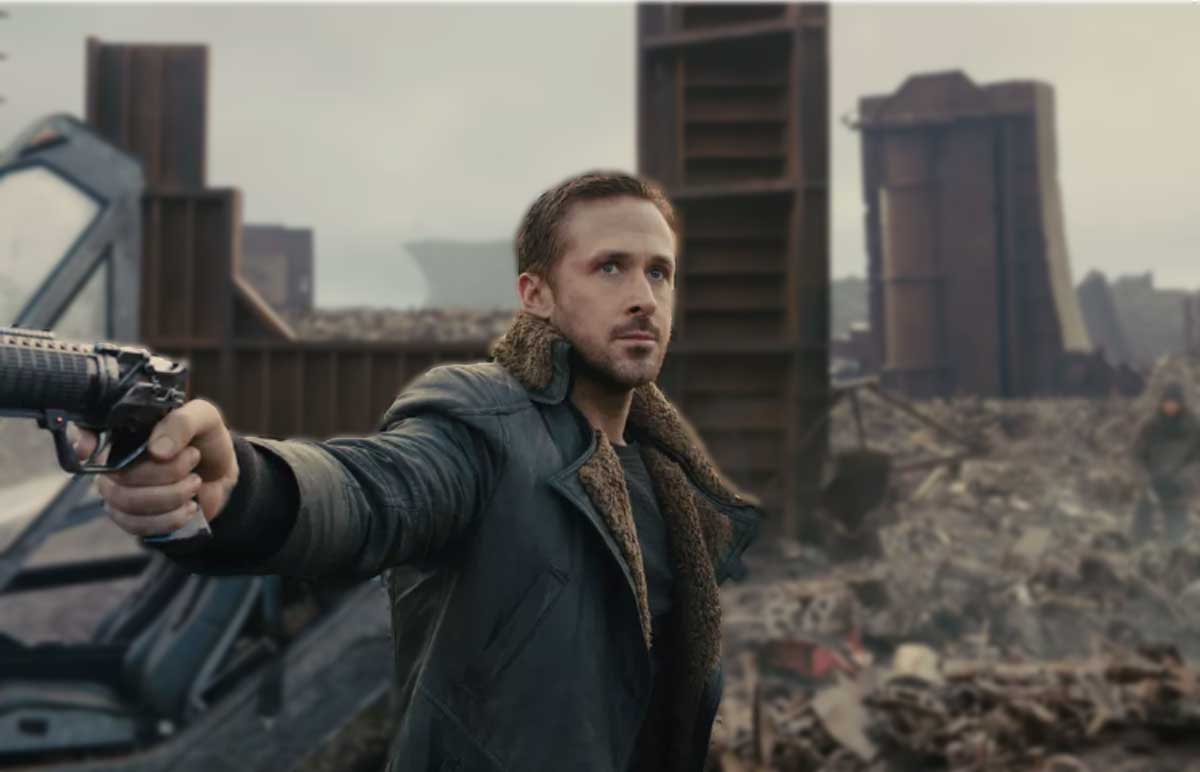 Ryan Gosling em cena de Blade Runner 2049