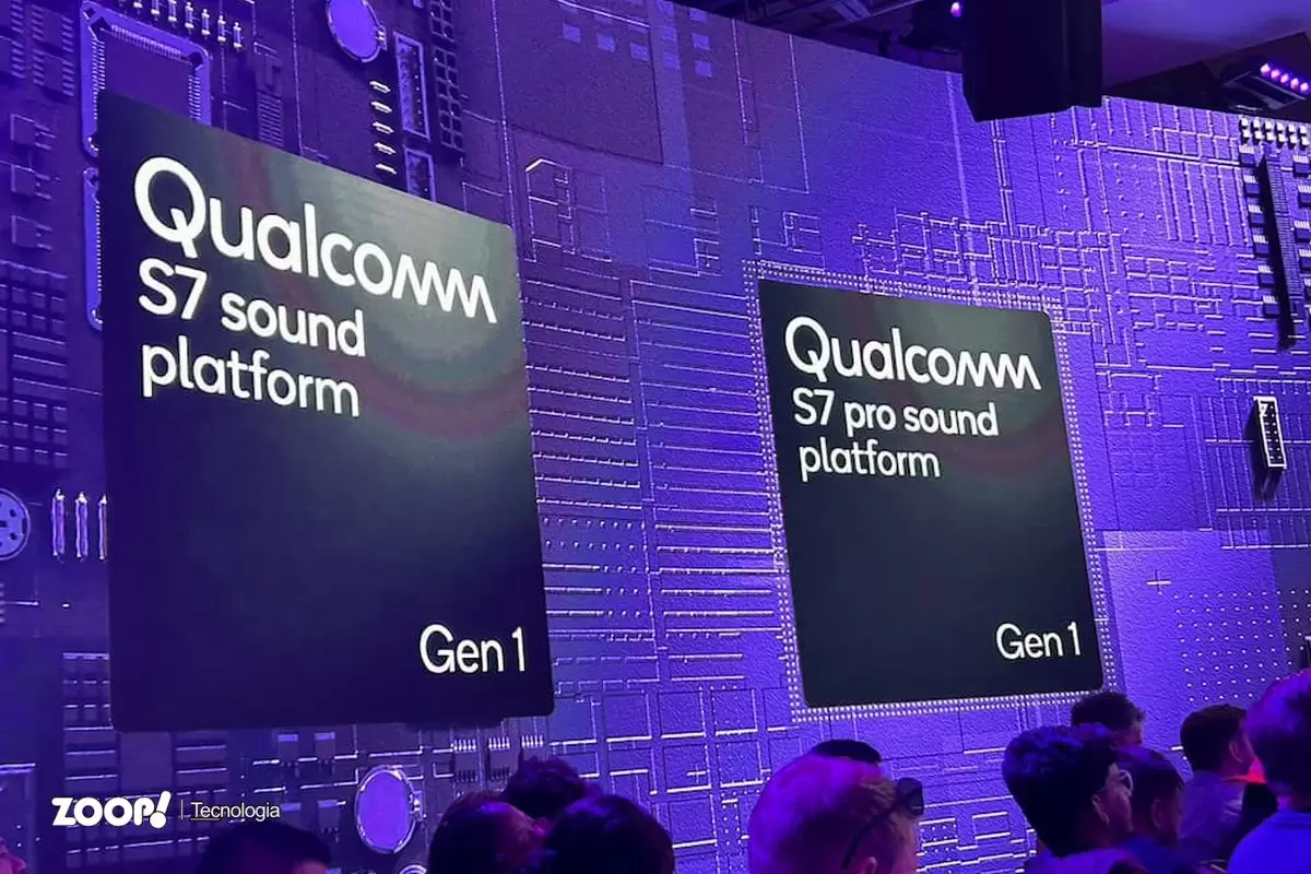 As novas plataformas de som S7 e S7 Pro Gen 1 da Qualcomm anunciadas durante o último Snapdragon Summit no Havaí. Seria o fim dos fones de ouvido Bluetooth? As novas plataformas de som S7 e S7 Pro Gen 1 da Qualcomm anunciadas durante o último Snapdragon Summit no Havaí. Seria o fim dos fones de ouvido Bluetooth?