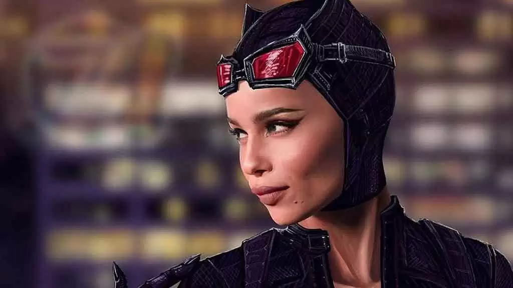 Mulher Gato - Selina Kyle de Zoe-Kravitz em Batman Mulher Gato - Selina Kyle de Zoe-Kravitz em Batman