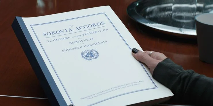 Os acordos de Sokovia