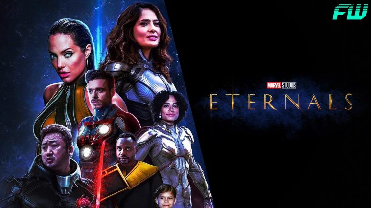 Cartaz do filme Eternals que foi adiado para novembro de 2021.   