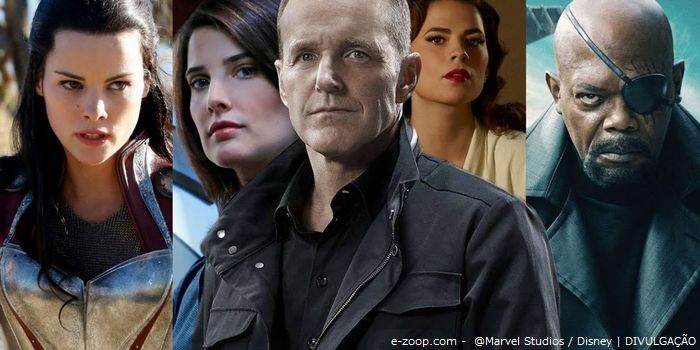 Filmes da Marvel no Disney+: Agentes da S.H.I.E.L.D, Fugitivos e Agente Carter: 