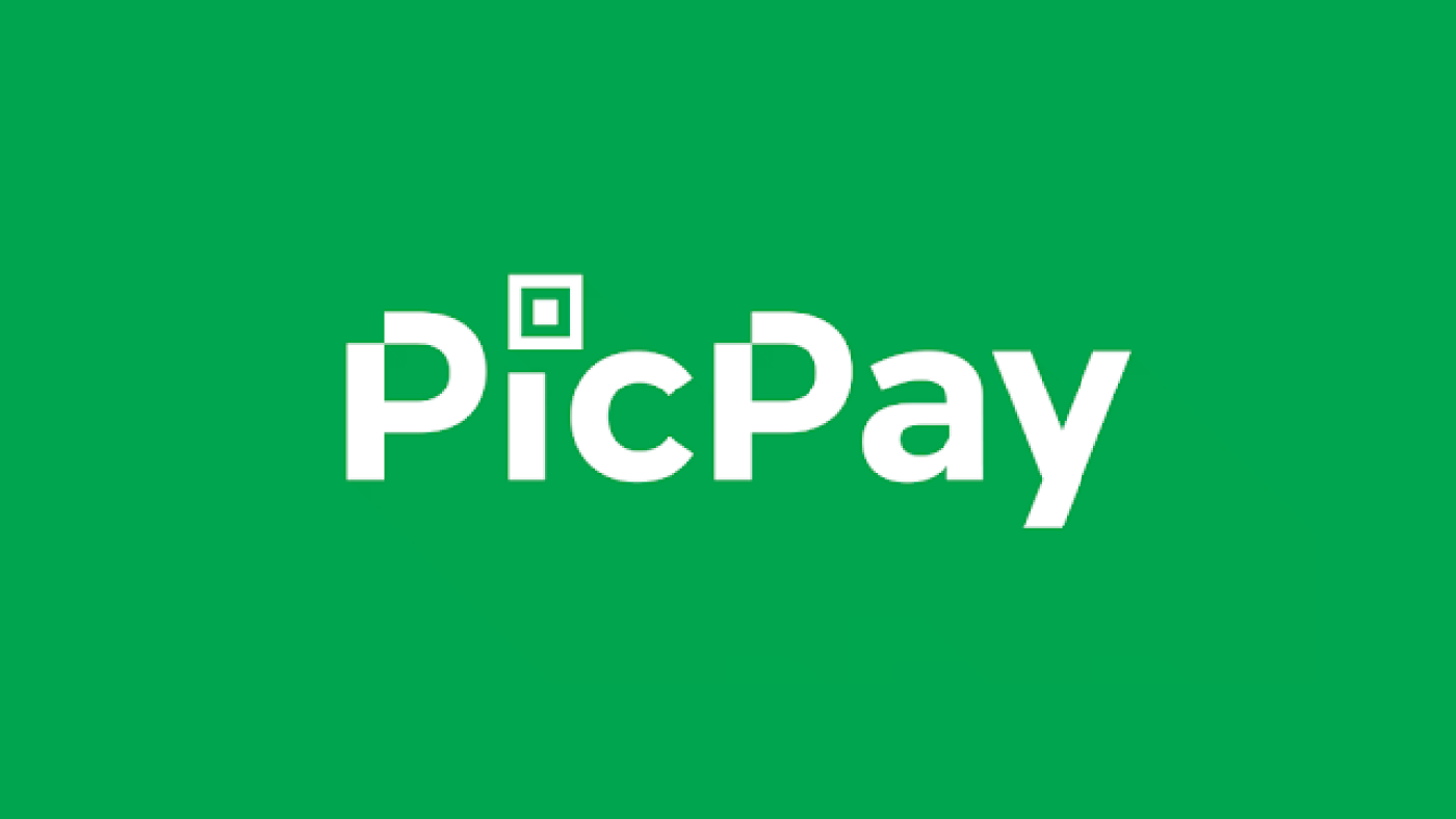 A marca do Picpay. em fundo verde.