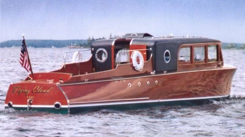 O barco de luxo usado por  Al Capone.