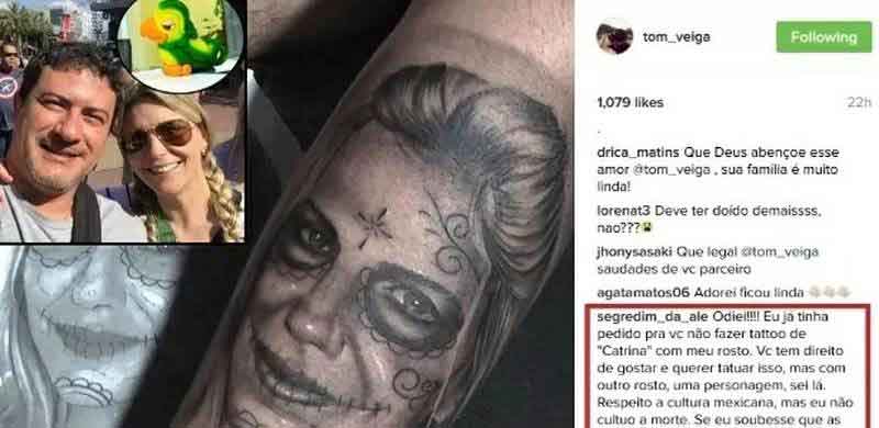 Como uma tatuagem da sua esposa pode dar tão errado assim?