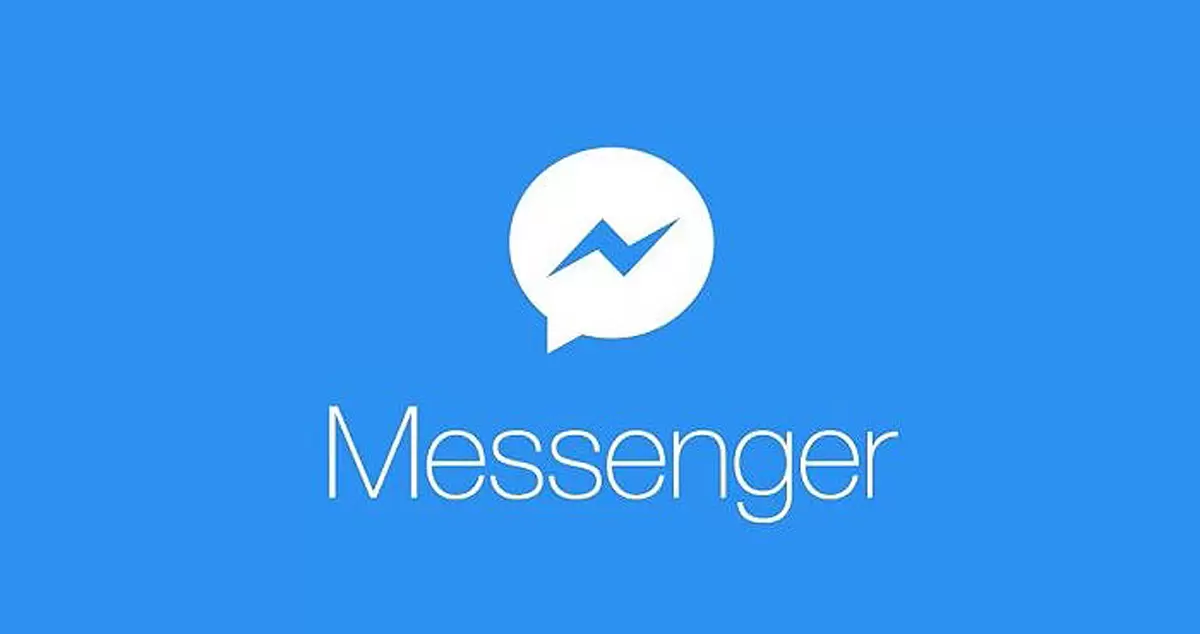 Logotipo do Facebook Messenger App.  