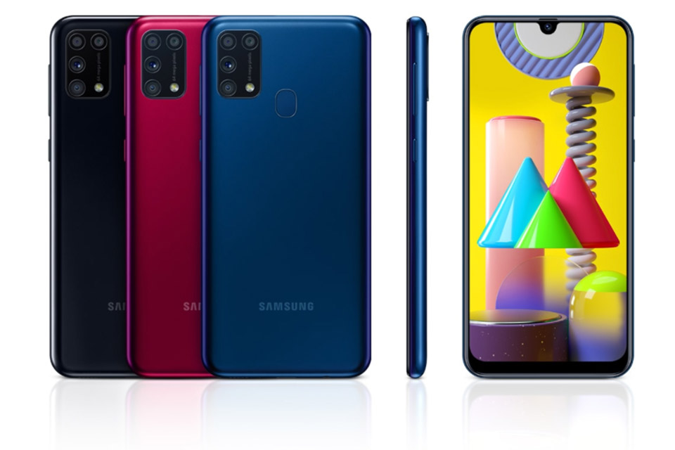 Samsung Galaxy M31, super bateria e cinco câmeras por R$ 1.999,00