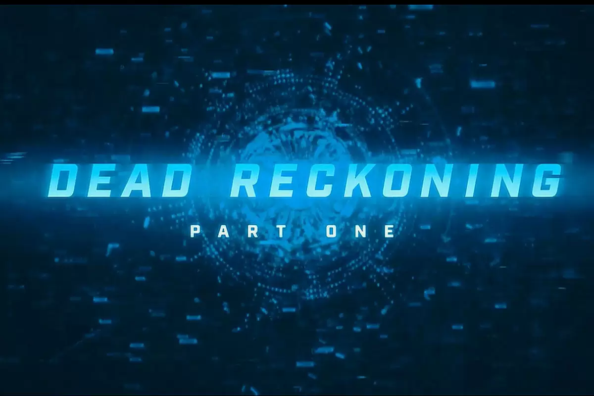 Cartaz do filme Missão Impossível: Dead Reckoning. Cartaz do filme Missão Impossível: Dead Reckoning.