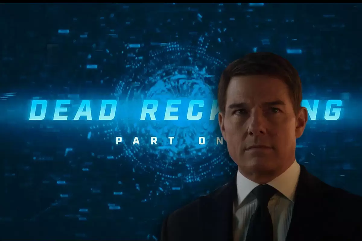 Tom Cruise em Missão Impossível: Dead Reckoning.