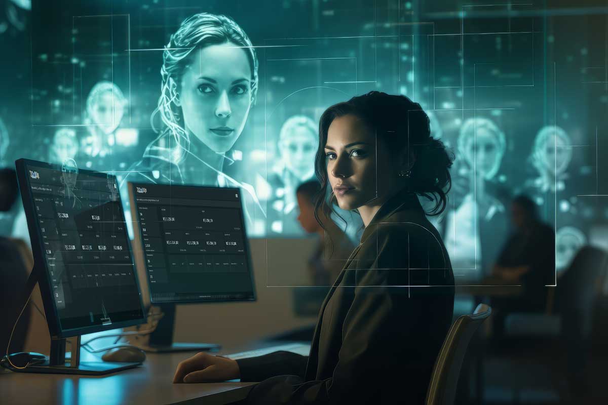 profissional do mercado de tecnologia ilustra nosso artigo sobre os profissionais mais disputados do novo mercado de trabalho. Créditos da imagem: freepick.com