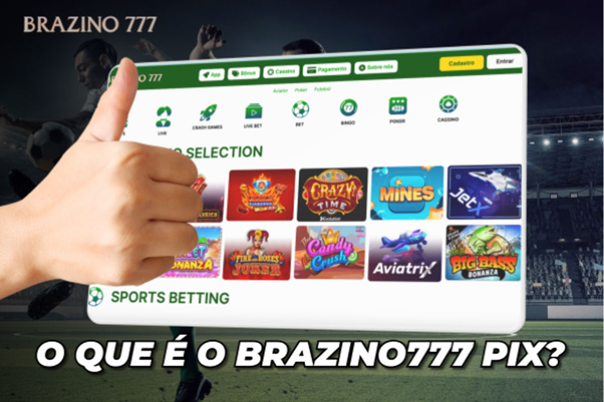 Um tablet mostrando todos os jogos disponíveis no Brazino 777 ilustra nosso artigo sobre: O Que é o Brazino777 PIX
