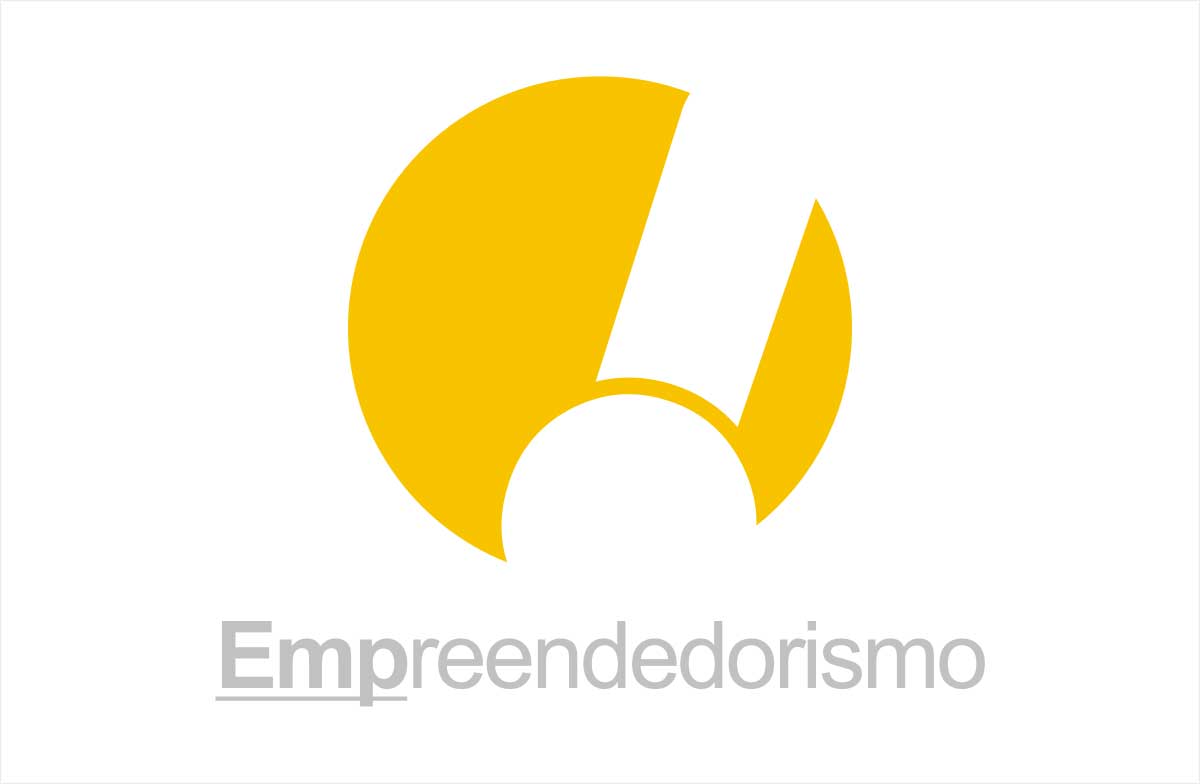 A marca do Portal Mundo Z! em fundo laranja, com a legenda escrito: Empreendedorismo.