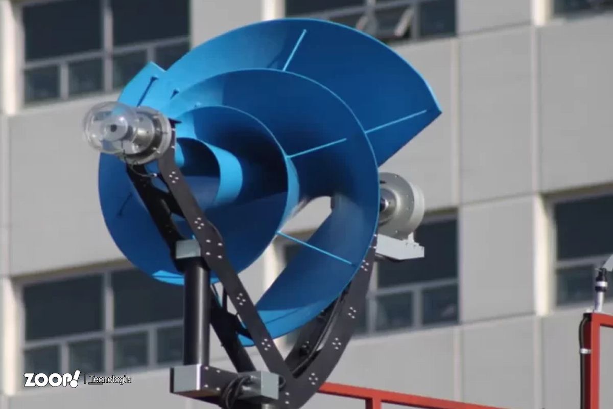Empresa holandesa cria turbina eólica urbana mais eficiente